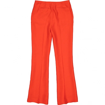 Pre-owned Vionnet Large Pants In Red