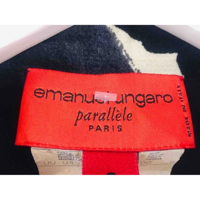 Pre-owned Emanuel Ungaro Wool Blazer In Multicolour