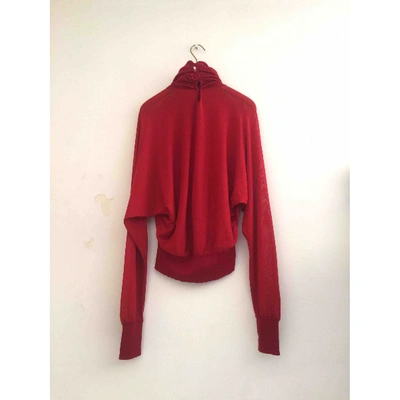 Pre-owned Giambattista Valli Wool Jumper In Red