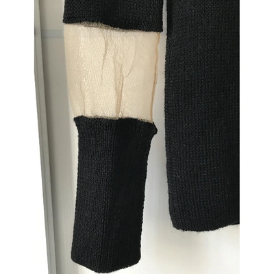 Pre-owned Toga Wool Jumper In Black