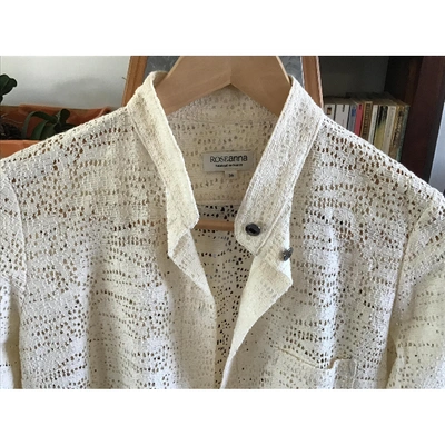 Pre-owned Roseanna White Cotton  Top