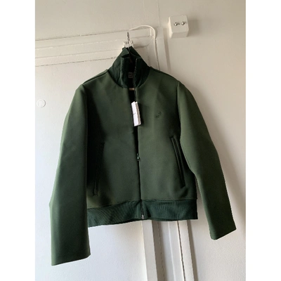 Pre-owned Balenciaga Jacket In Green
