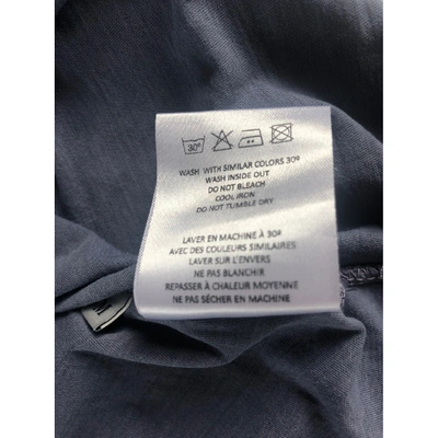 Pre-owned Officine Generale Blue Cotton Top