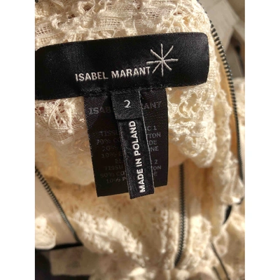 Pre-owned Isabel Marant Ecru Cotton Top