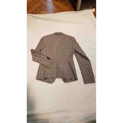Pre-owned Mauro Grifoni Suit Jacket In Grey