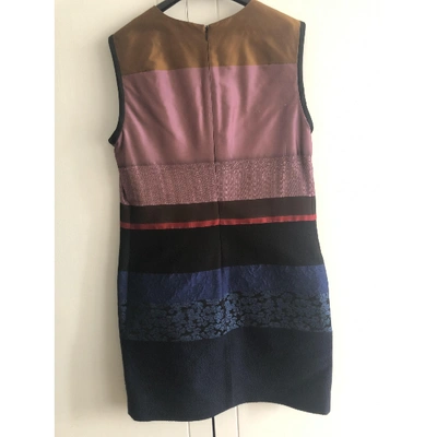 Pre-owned Victoria Beckham Mid-length Dress In Multicolour