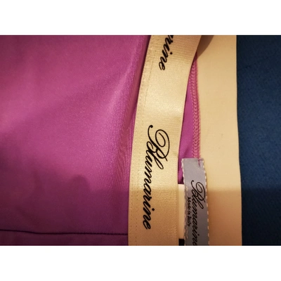 Pre-owned Blumarine Purple Synthetic Shorts