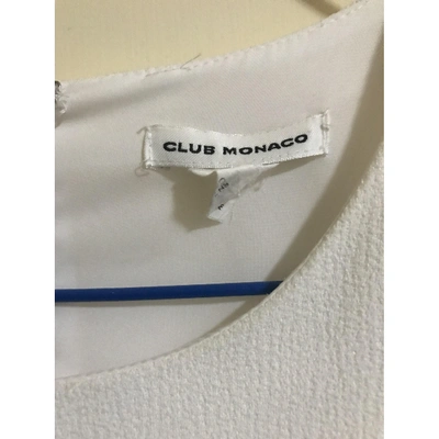 Pre-owned Club Monaco White Dress
