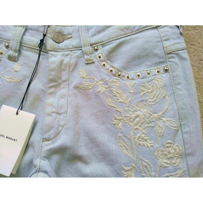 Pre-owned Isabel Marant Short Jeans In Blue