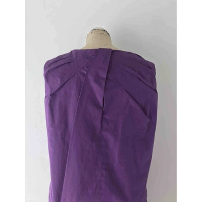 Pre-owned Marni Mid-length Dress In Purple