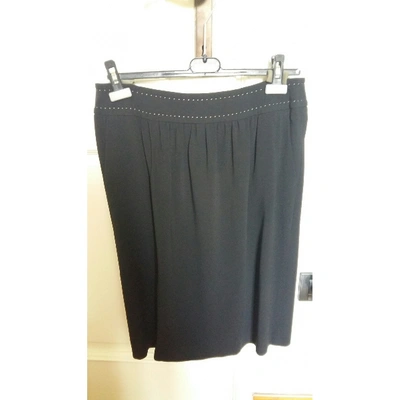 Pre-owned Max Mara Black Skirt