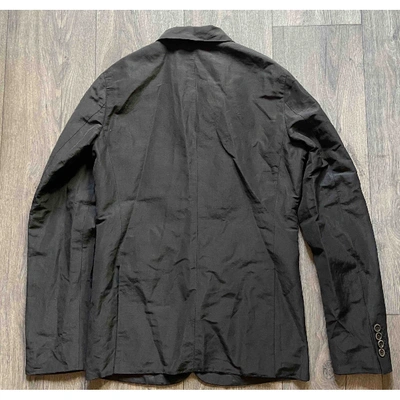 Pre-owned Uma Wang Black Linen Jacket