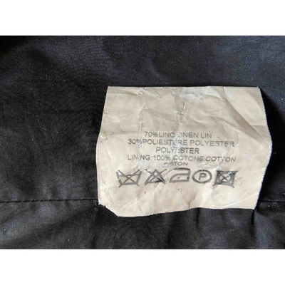 Pre-owned Uma Wang Black Linen Jacket