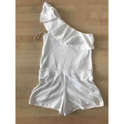 Pre-owned Juicy Couture Jumpsuit In White