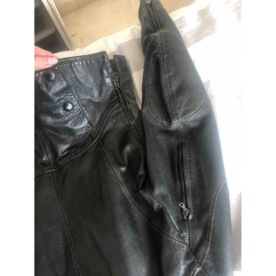 Pre-owned Matchless Leather Biker Jacket In Black