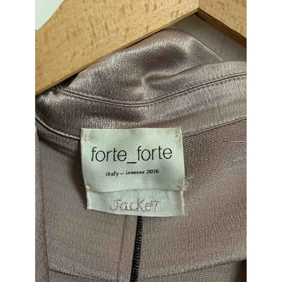Pre-owned Forte Forte Pink Jacket