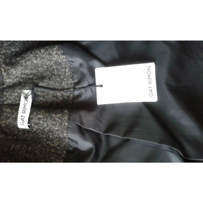Pre-owned Gat Rimon Wool Jacket In Black