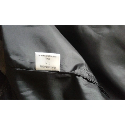 Pre-owned Gat Rimon Wool Jacket In Black