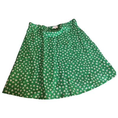 Pre-owned Claudie Pierlot Mini Skirt In Multicolour