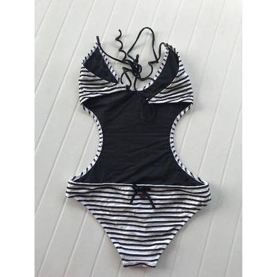 Pre-owned Fendi One-piece Swimsuit In Multicolour