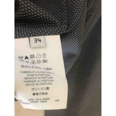 Pre-owned Balenciaga Shirt In Grey