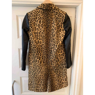 Pre-owned Milly Faux Fur Coat