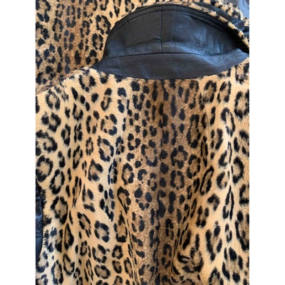 Pre-owned Milly Faux Fur Coat