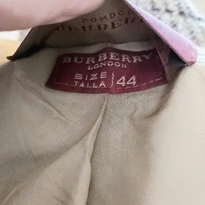 Pre-owned Burberry Wool Blazer In Multicolour