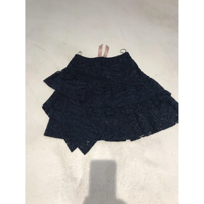 Pre-owned N°21 Mini Skirt In Blue