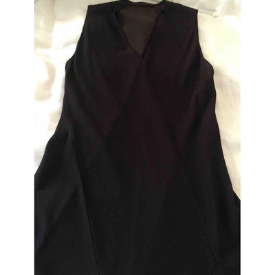 Pre-owned Narciso Rodriguez Maxi Dress In Brown