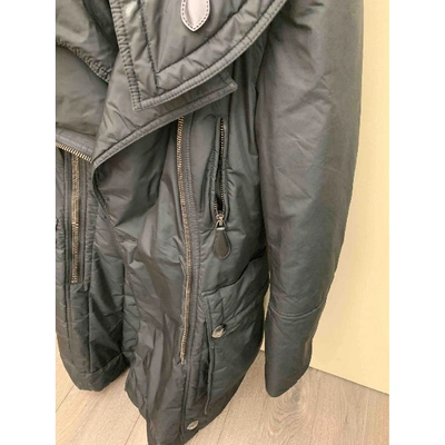 Pre-owned Burberry Puffer In Black