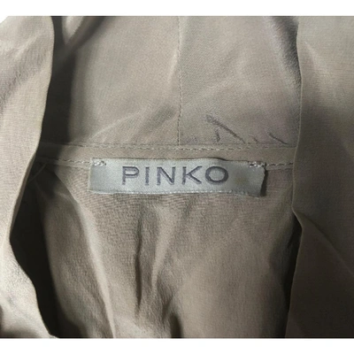 Pre-owned Pinko Silk Jumpsuit In Multicolour