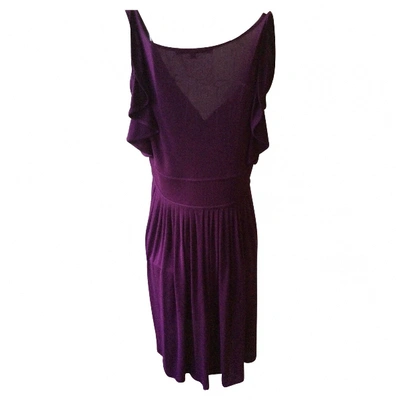 Pre-owned Gucci Mid-length Dress In Purple