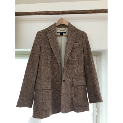 Pre-owned Marc By Marc Jacobs Wool Blazer In Camel