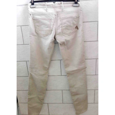 Pre-owned Cycle Slim Jeans In Beige