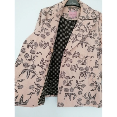 Pre-owned Ted Baker Pink Cotton Jacket