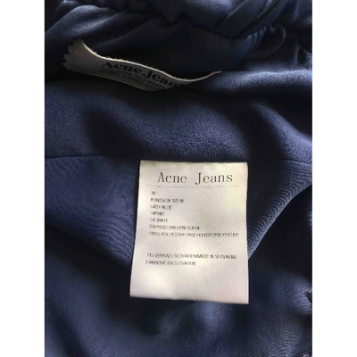 Pre-owned Acne Studios Mini Dress In Other