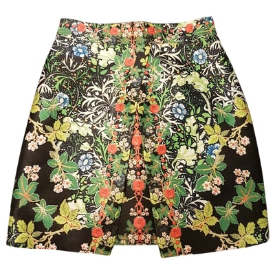 Pre-owned Piccione•piccione Mini Skirt In Multicolour
