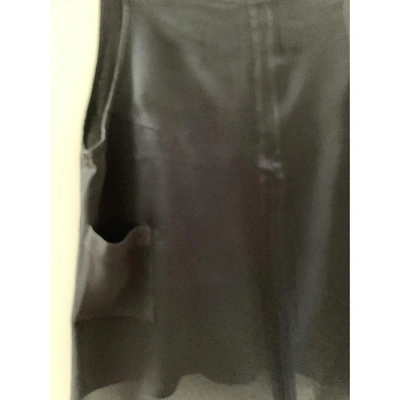 Pre-owned Costume National Black Viscose Top
