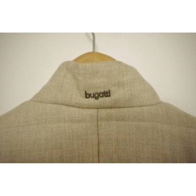 Pre-owned Bugatti Ecru Coat