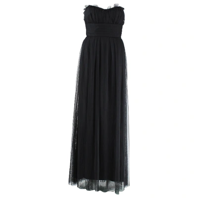 Pre-owned Vera Wang Black Lace Dress