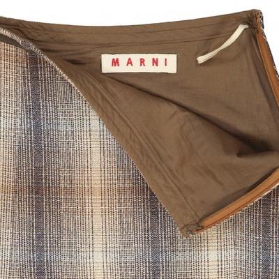 Pre-owned Marni Wool Mid-length Skirt In Beige