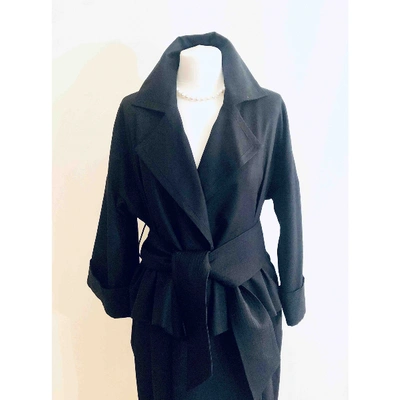 Pre-owned Amanda Wakeley Black Silk Jacket