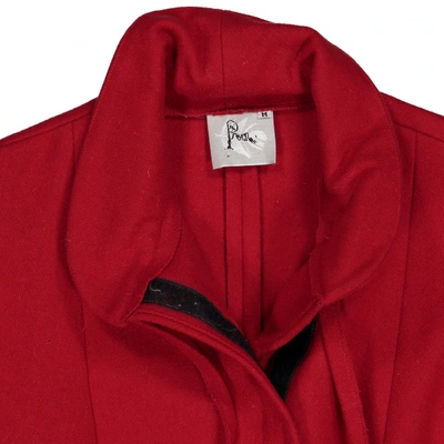 Pre-owned Preen Wool Jacket In Red