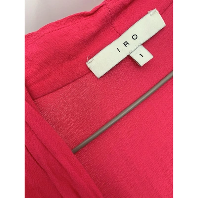 Pre-owned Iro Jumpsuit In Pink
