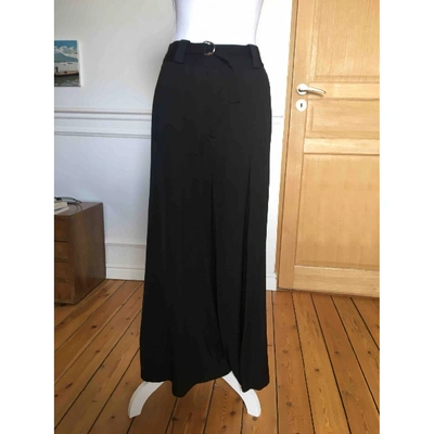 Pre-owned Each X Other Each X Large Trousers In Black