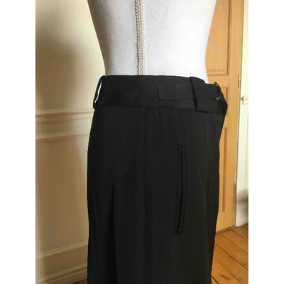 Pre-owned Each X Other Each X Large Trousers In Black