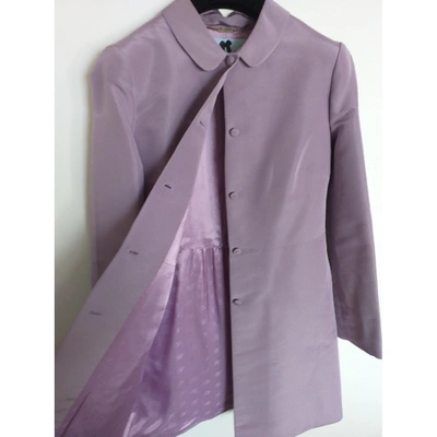 Pre-owned Blumarine Silk Trench Coat