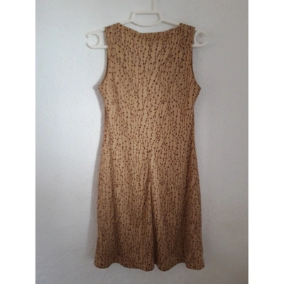 Pre-owned Burberry Dress In Beige
