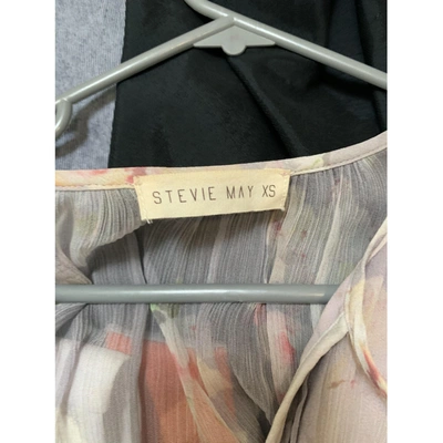 Pre-owned Stevie May Mini Dress In Purple